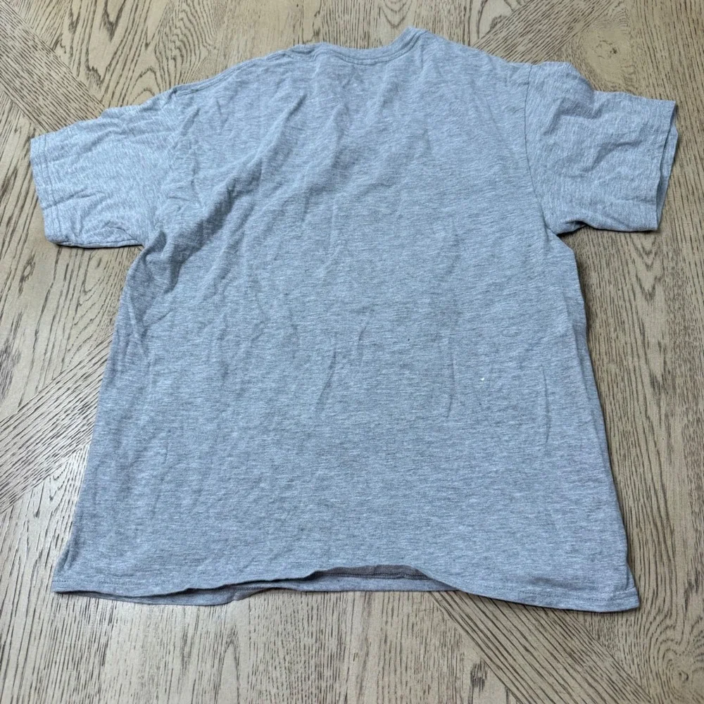 Disney Mickey‎ Mouse Graphic T Shirt Adult 2XL 18 Gray Cartoon Tee